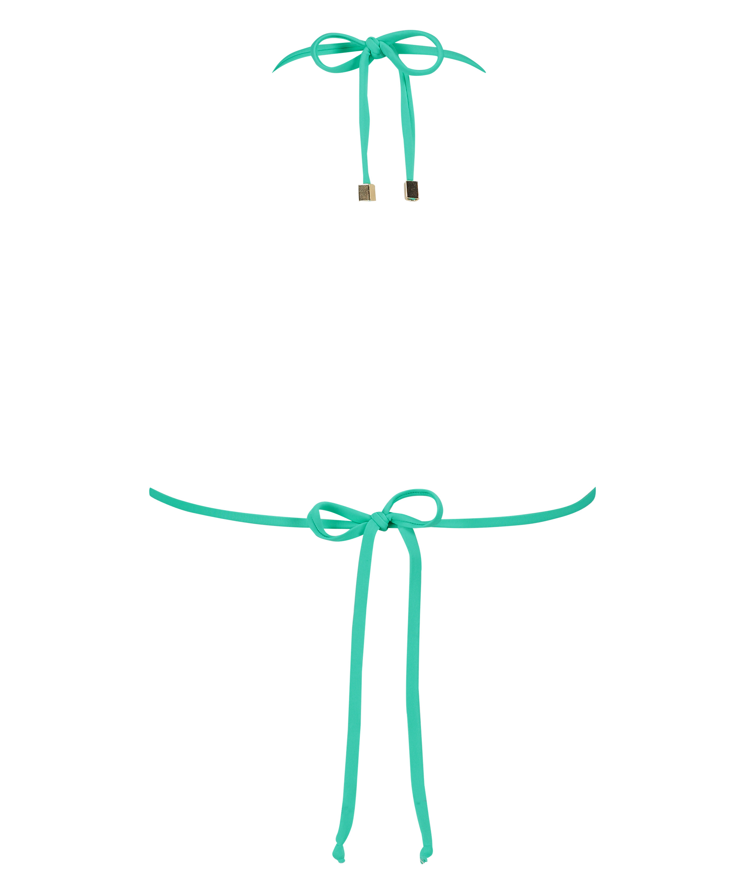 Trekant-bikinitopp Doha, Grønn, main