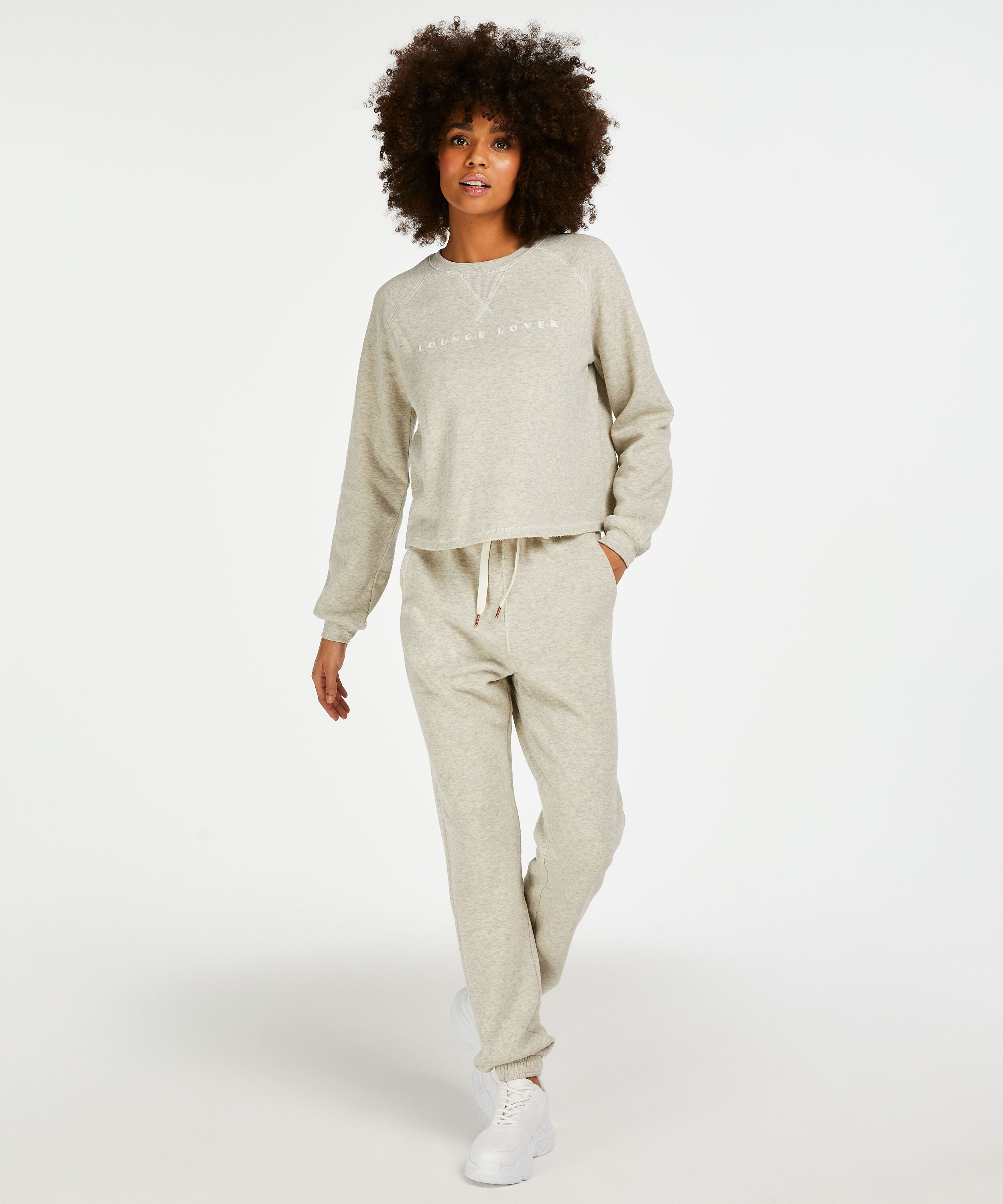 Sweat Brush joggebukse, Gr&aring;