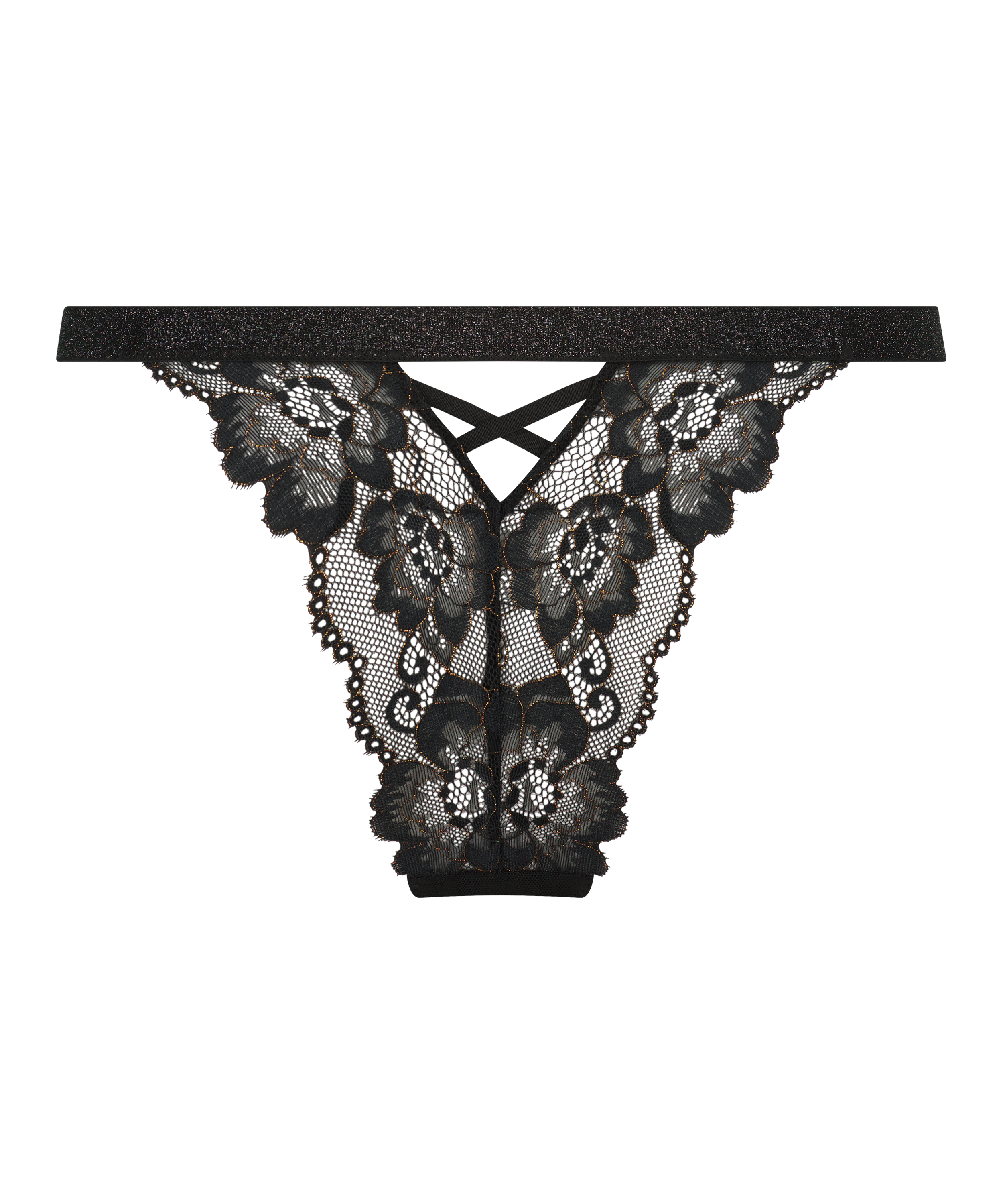 Brasiliansk truse Phia, Svart, main