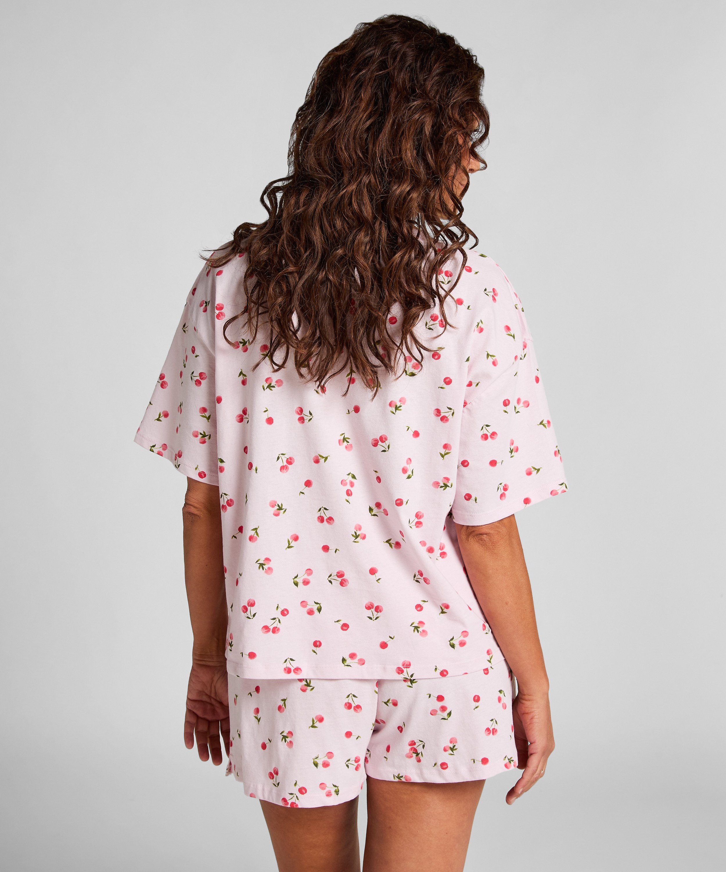 Pyjamasett i Bomull, Lilla, main