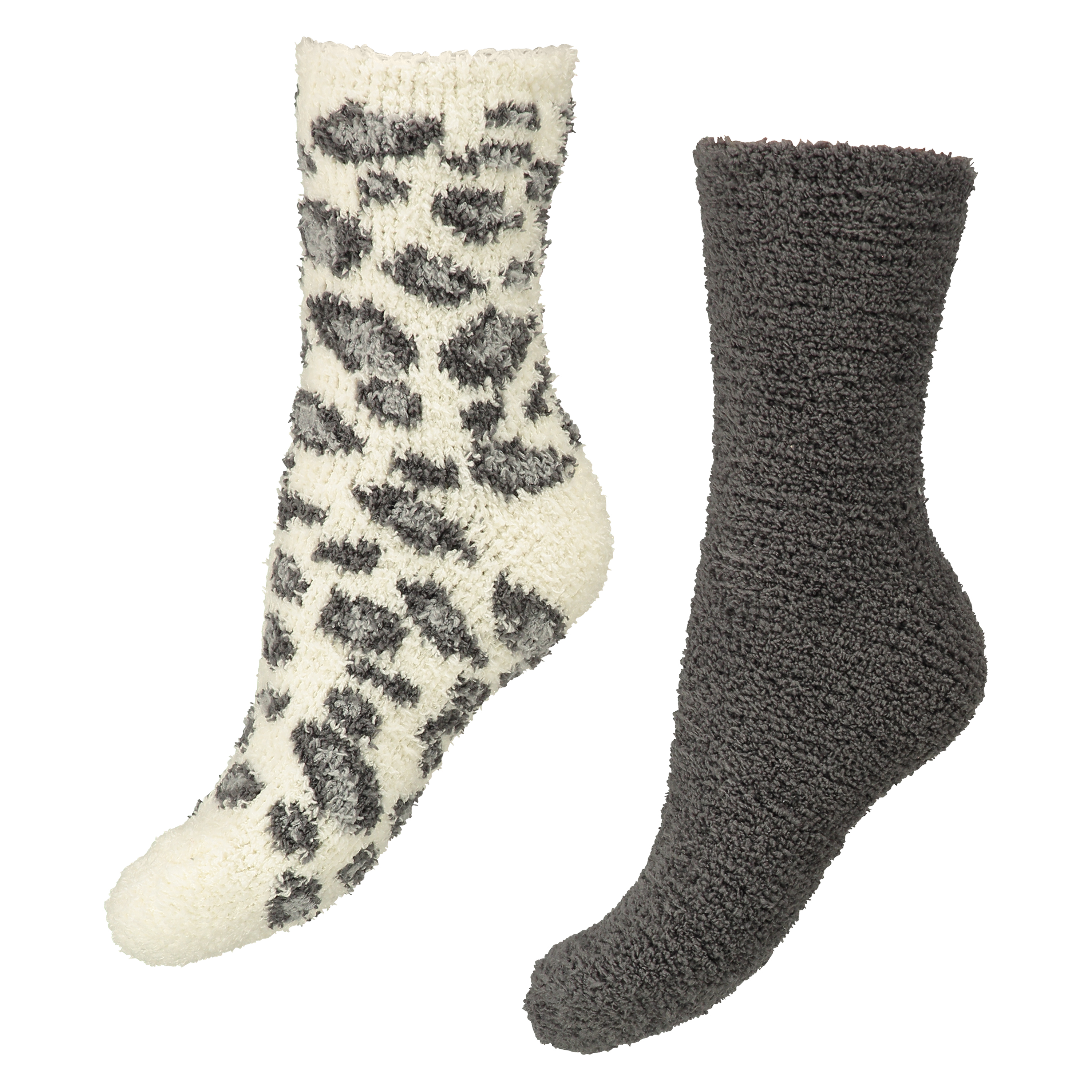 2 Pairs of Socks, Grå, main