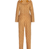 Reinsdyr fleece-onesie, Brun