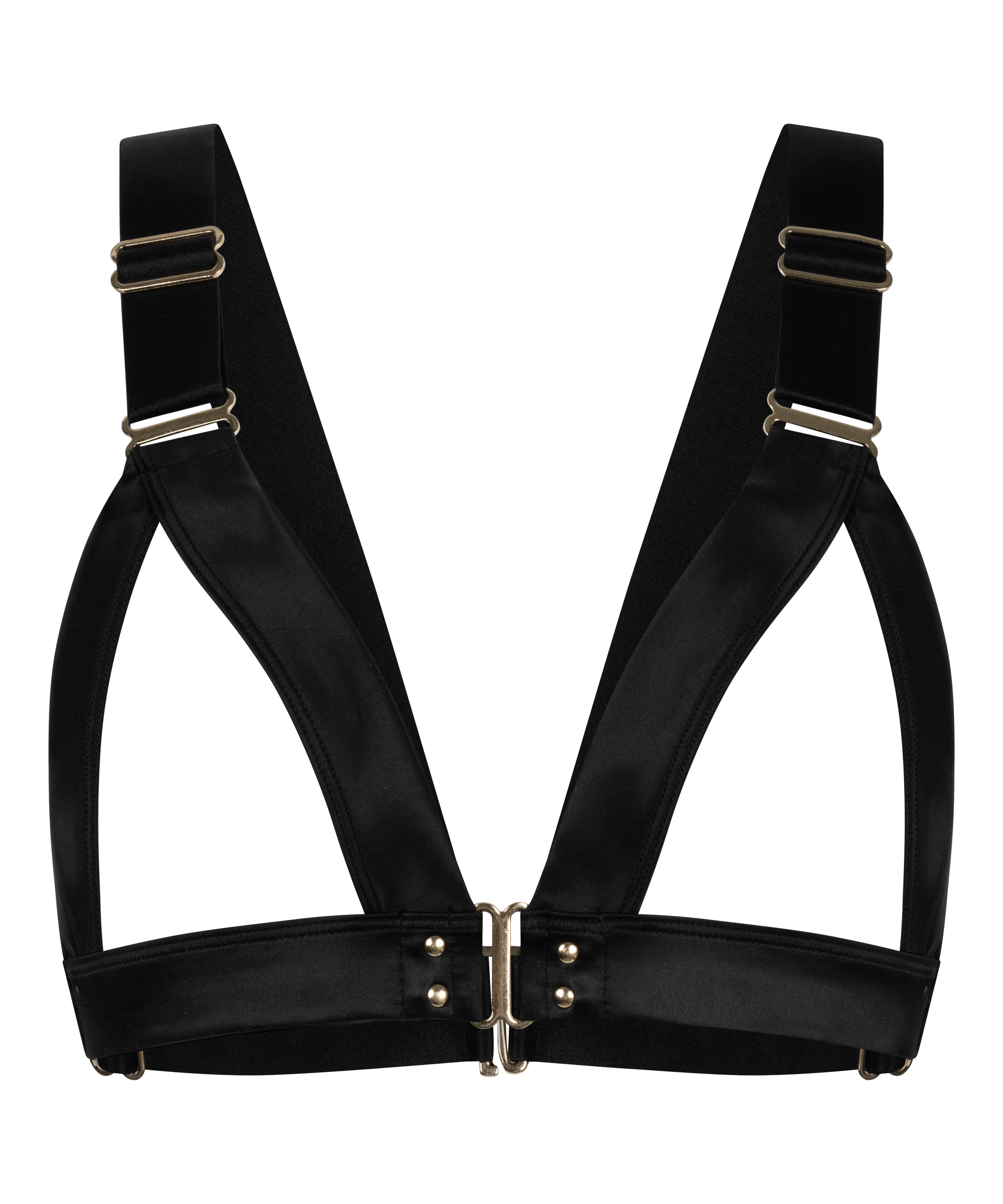 Colette Åpen Bralette, Svart, main