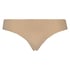 Usynlig grunnleggende thong, Beige