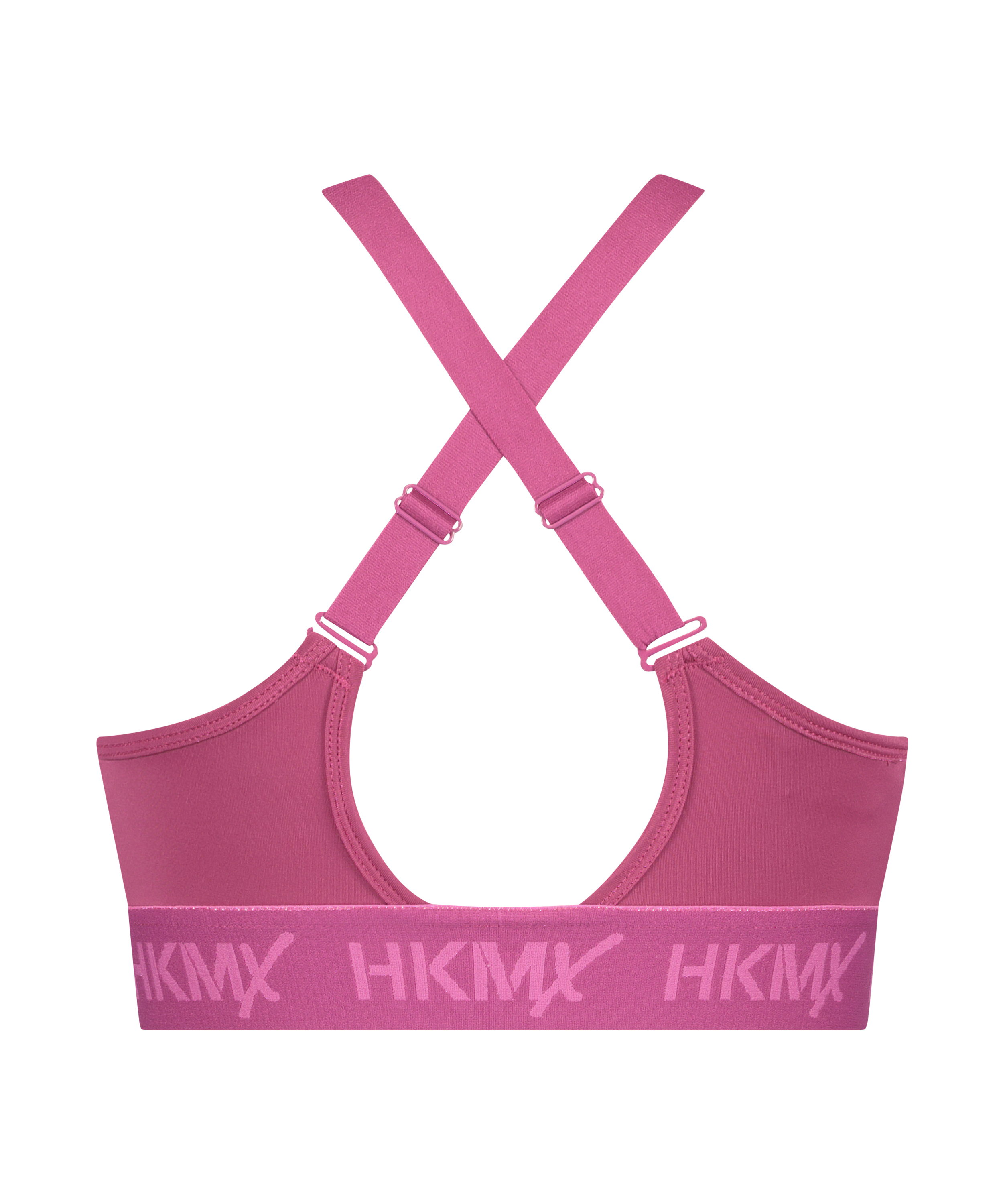 HKMX sports-BH The Crop Logo Level 1, Rosa, main