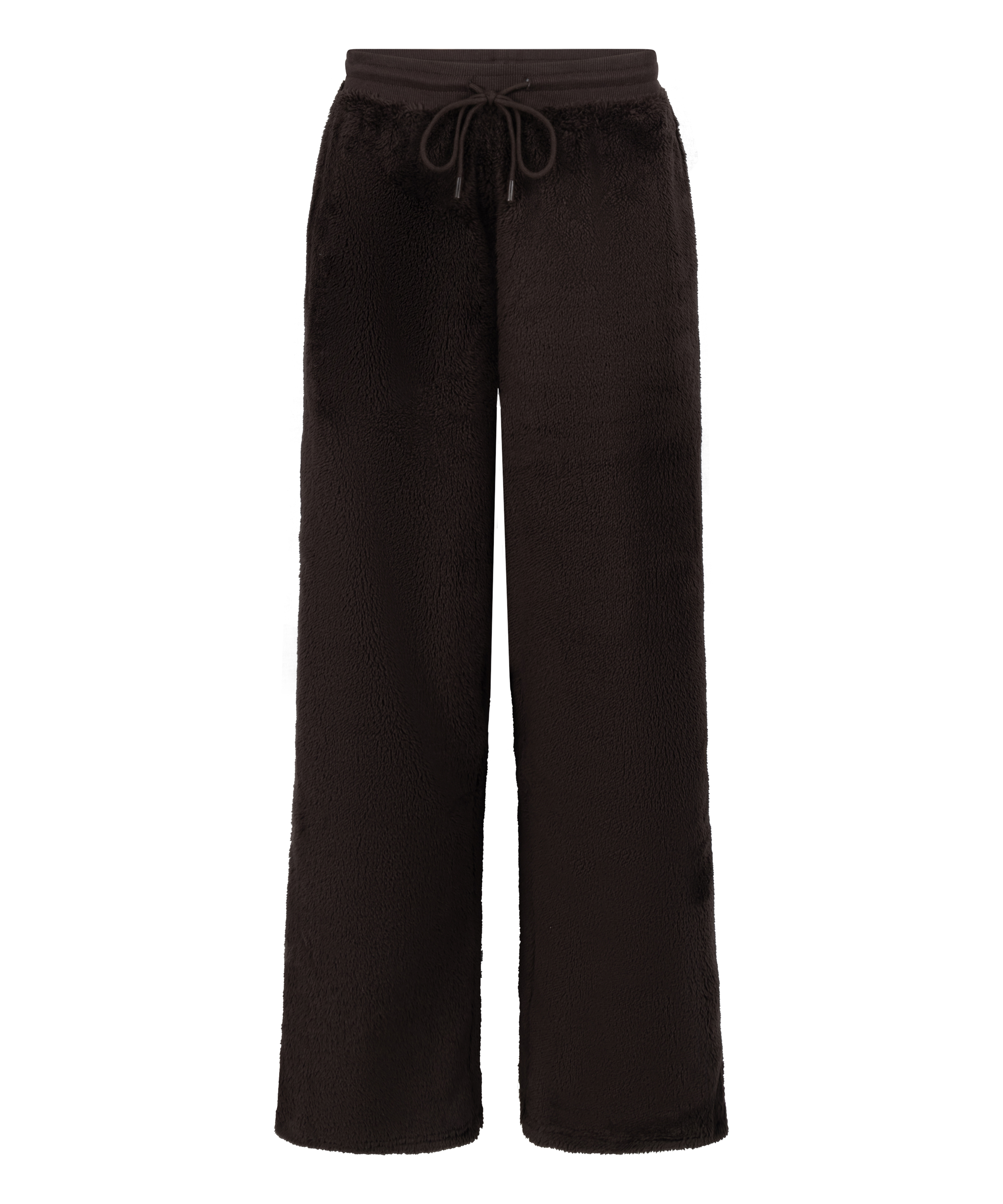 Bukse Fluffy Fleece, Brun, main
