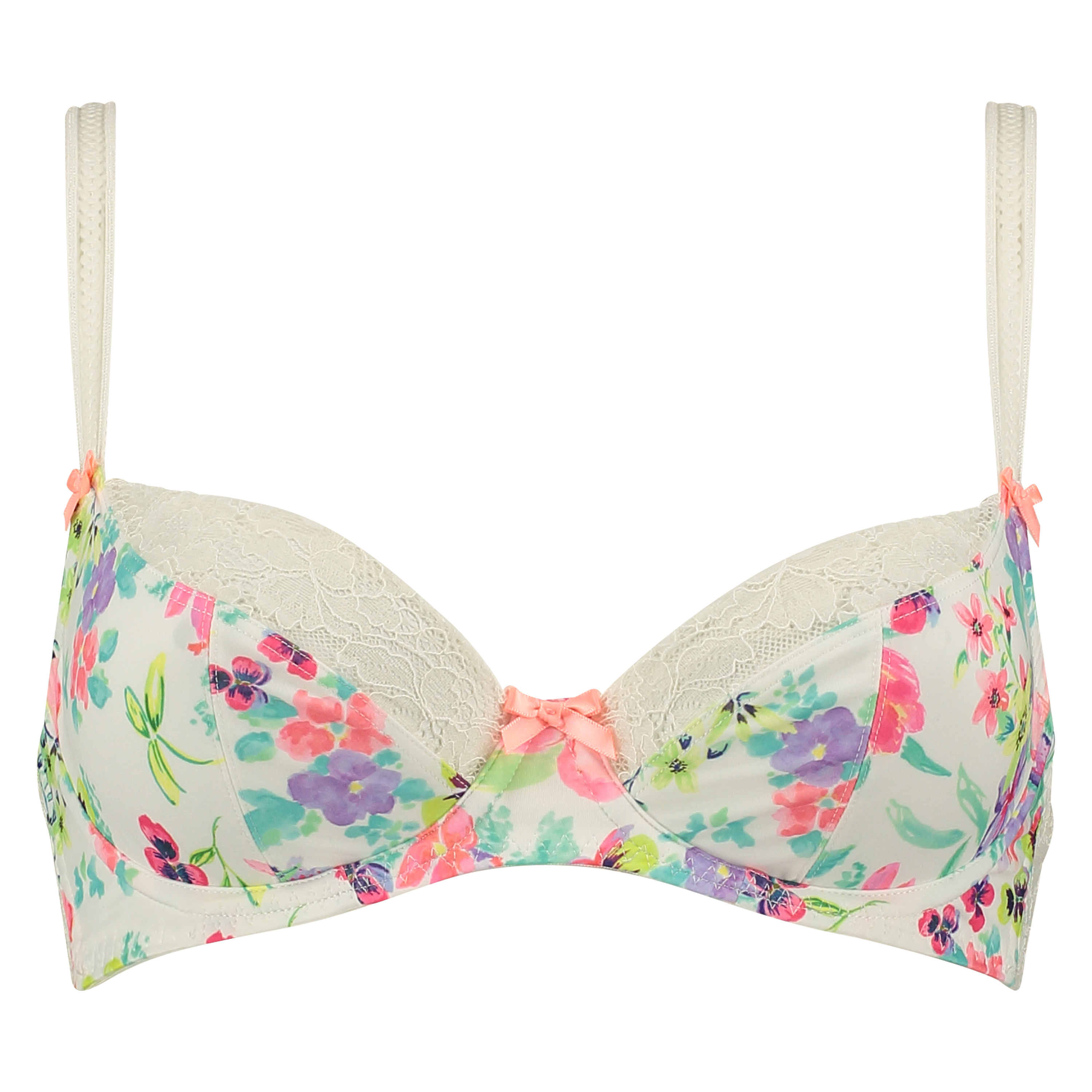 Underwired non-padded bra Ivy, Hvit, main