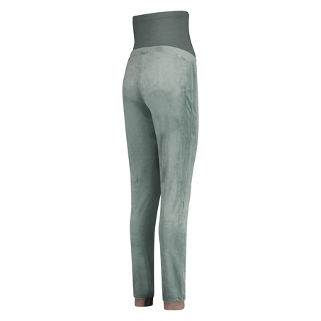 Jogger velours lurex maternity, Grønn