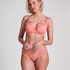 Brasiliansk truse V-shape Mesh, Rosa