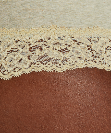 Hipster-string i bomull, Grønn