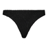 Crochet brasiliansk bikiniunderdel, Svart