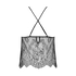 Cami Lace Delphine, Svart