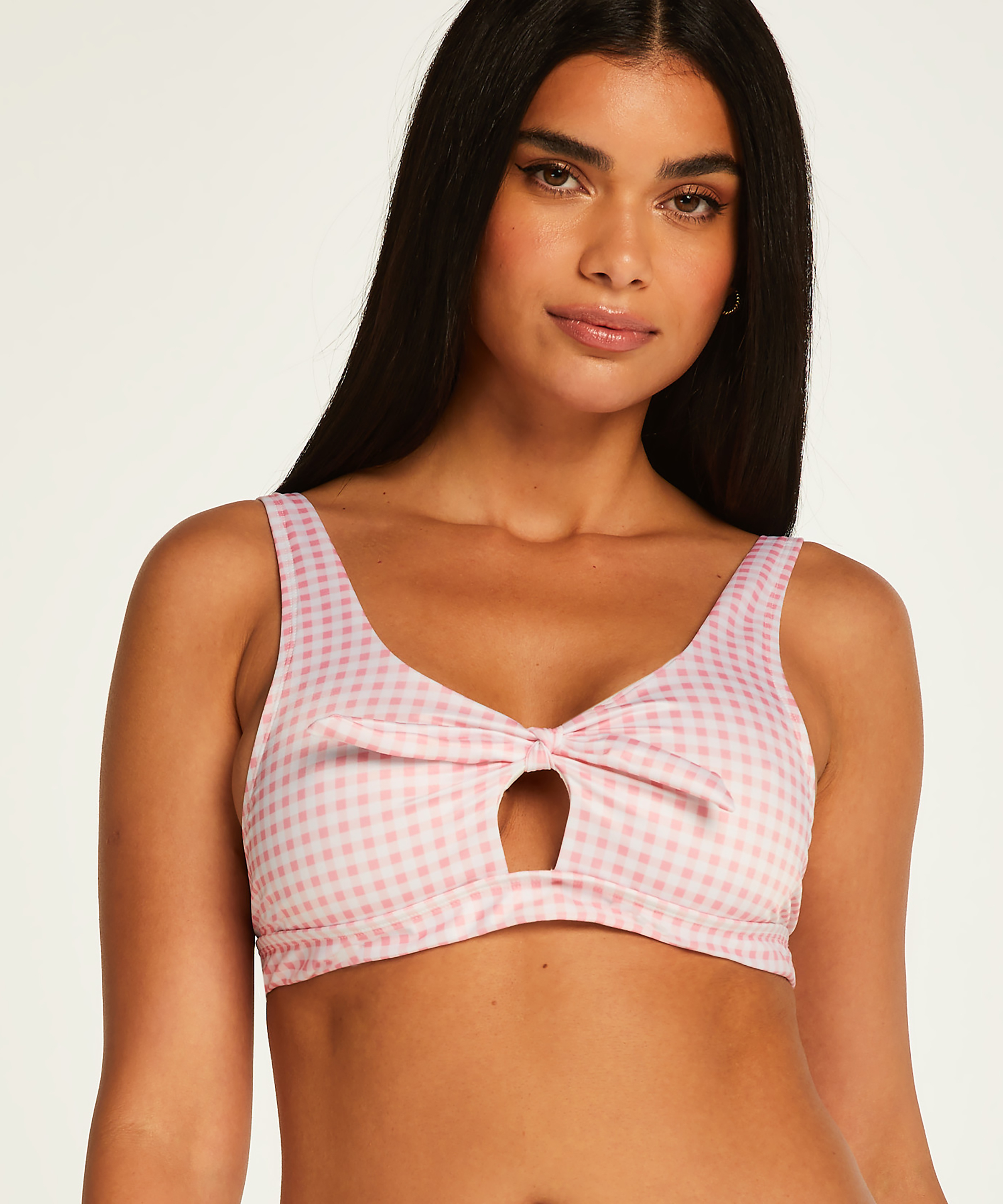 Seychelles bikini crop top, Rosa, main
