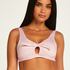 Seychelles bikini crop top, Rosa