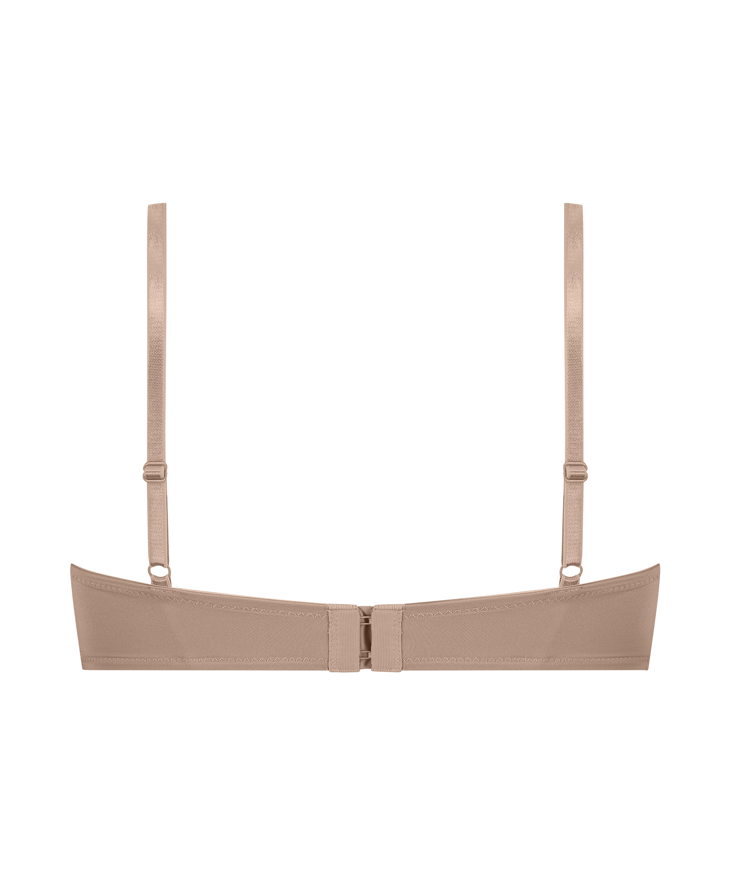 Uvattert bh med bøyle longline Anya, Brun, main