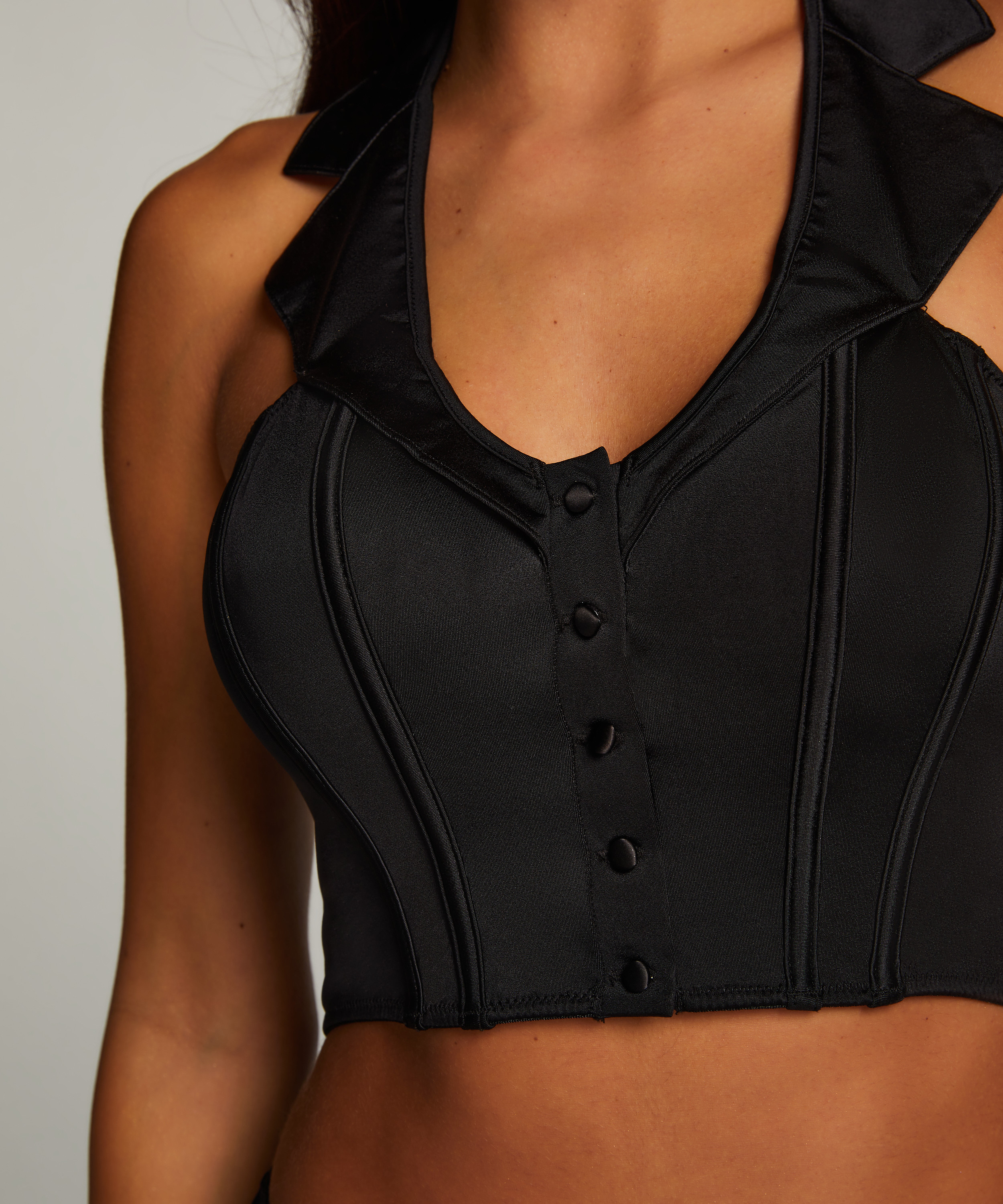 Bralette Brigdget Bunny, Svart, main