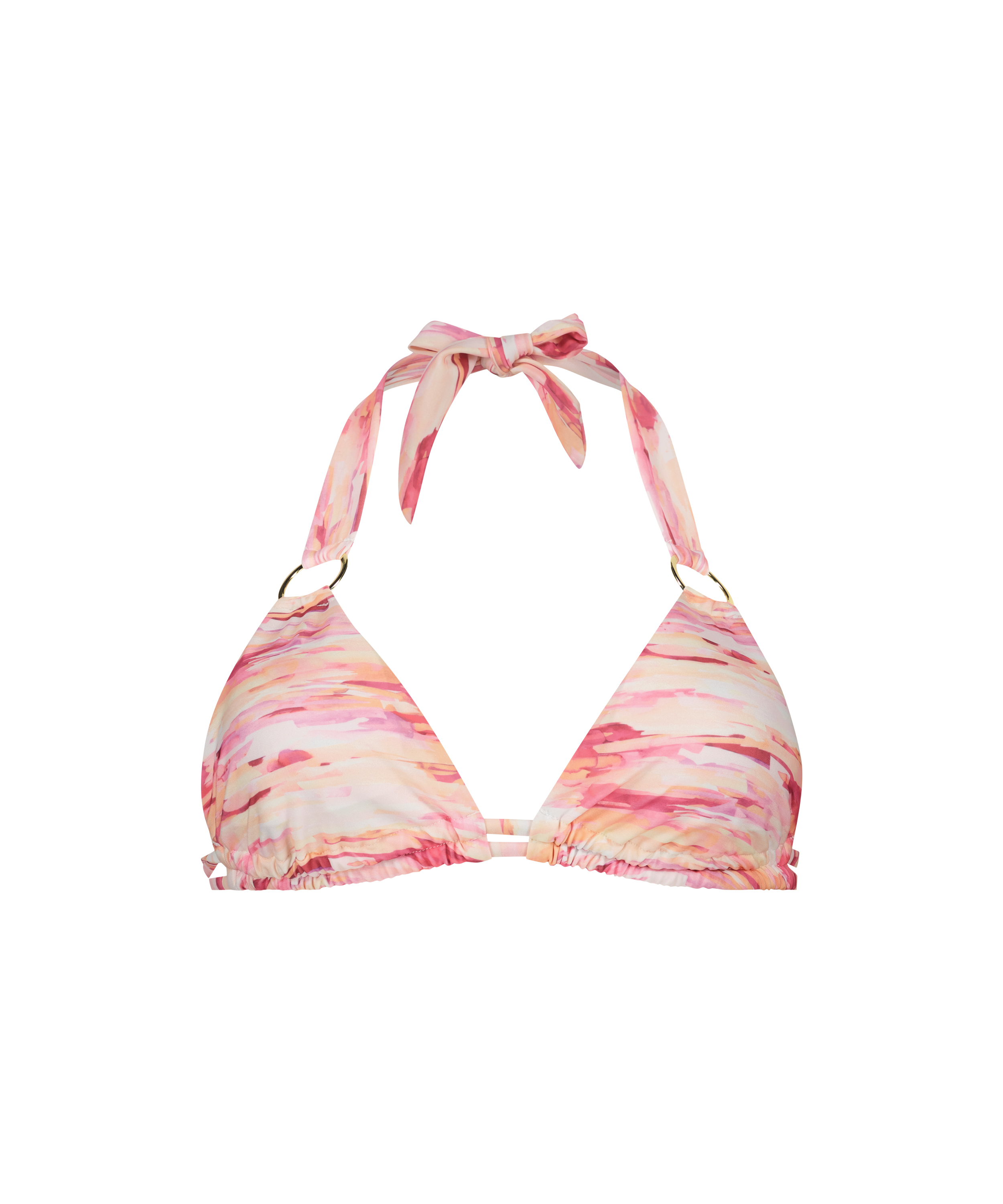 Amalfi trekant-bikinitopp, Hvit, main