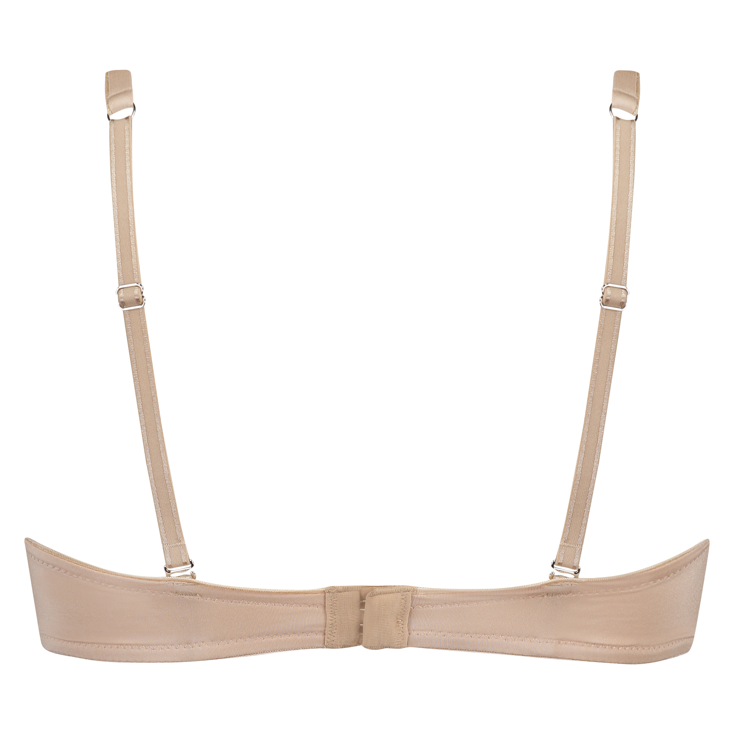 Naomi Padded Underwired Strapless Bra, Beige, main