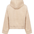 Fleece Snuggle hettegenser, Beige