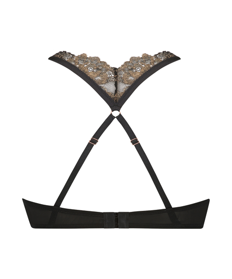 Lexi fôret bh uten bøyle, Svart