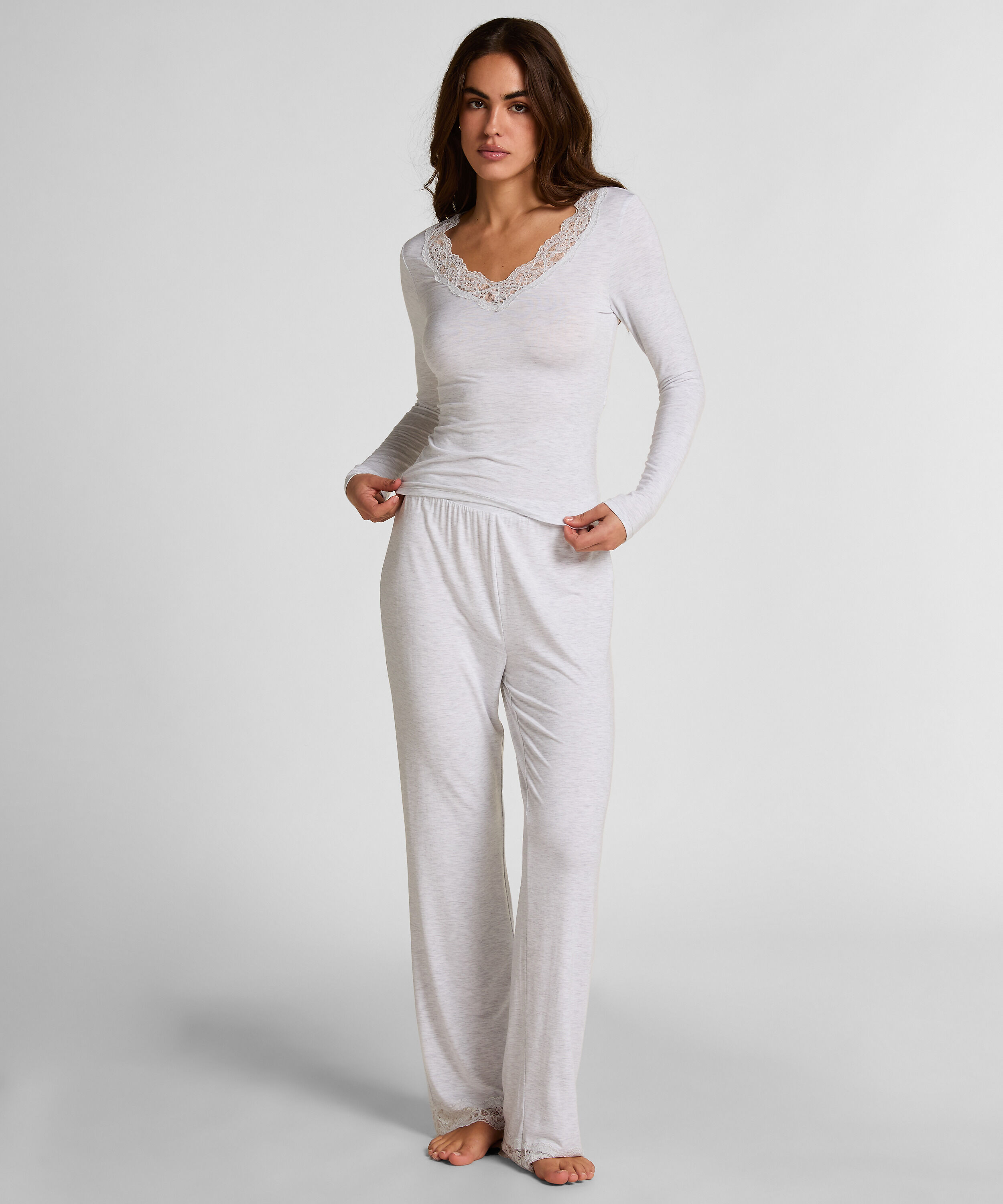 Pyjamasett, Grå