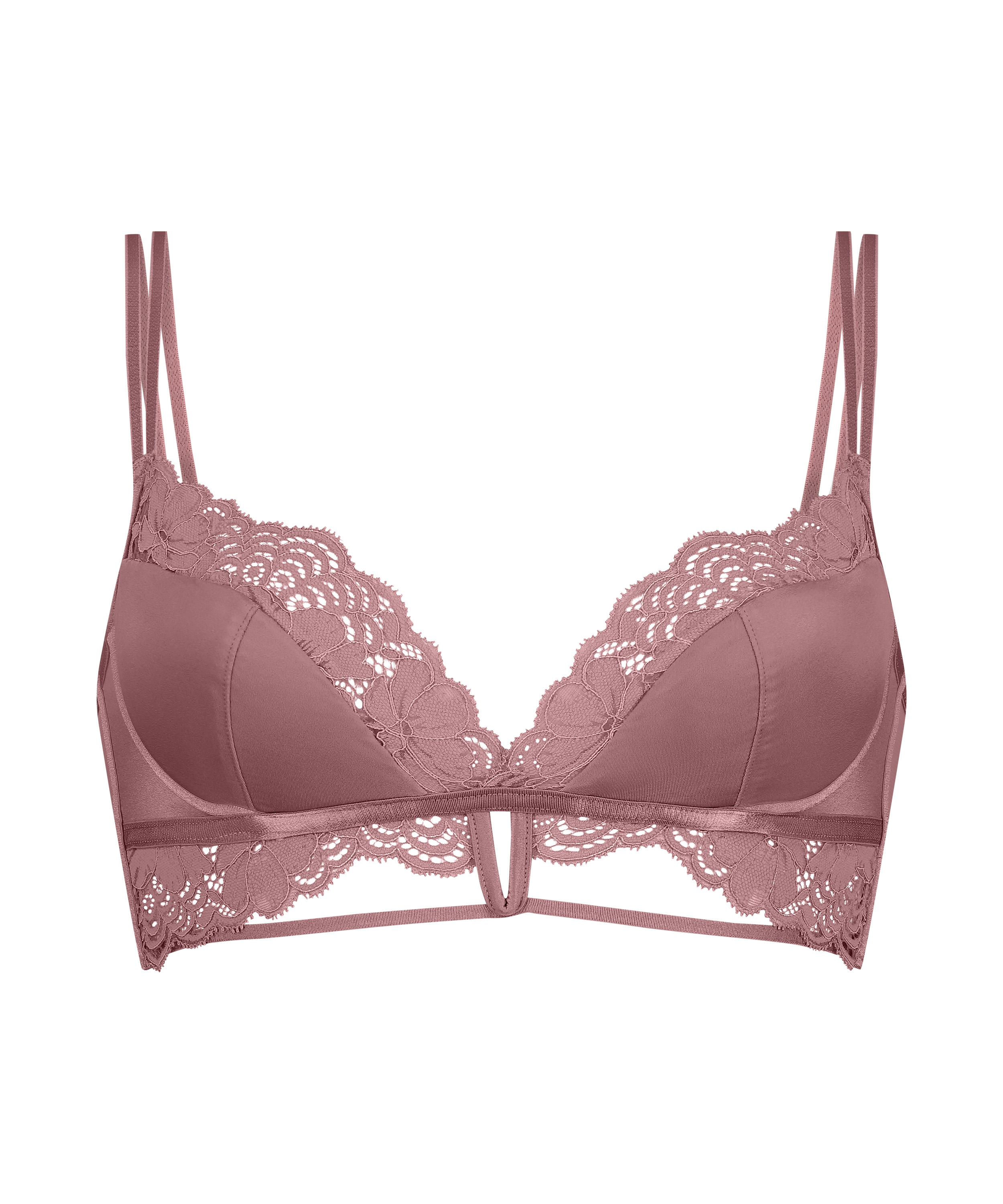 Bralette Lainey, Rosa, main