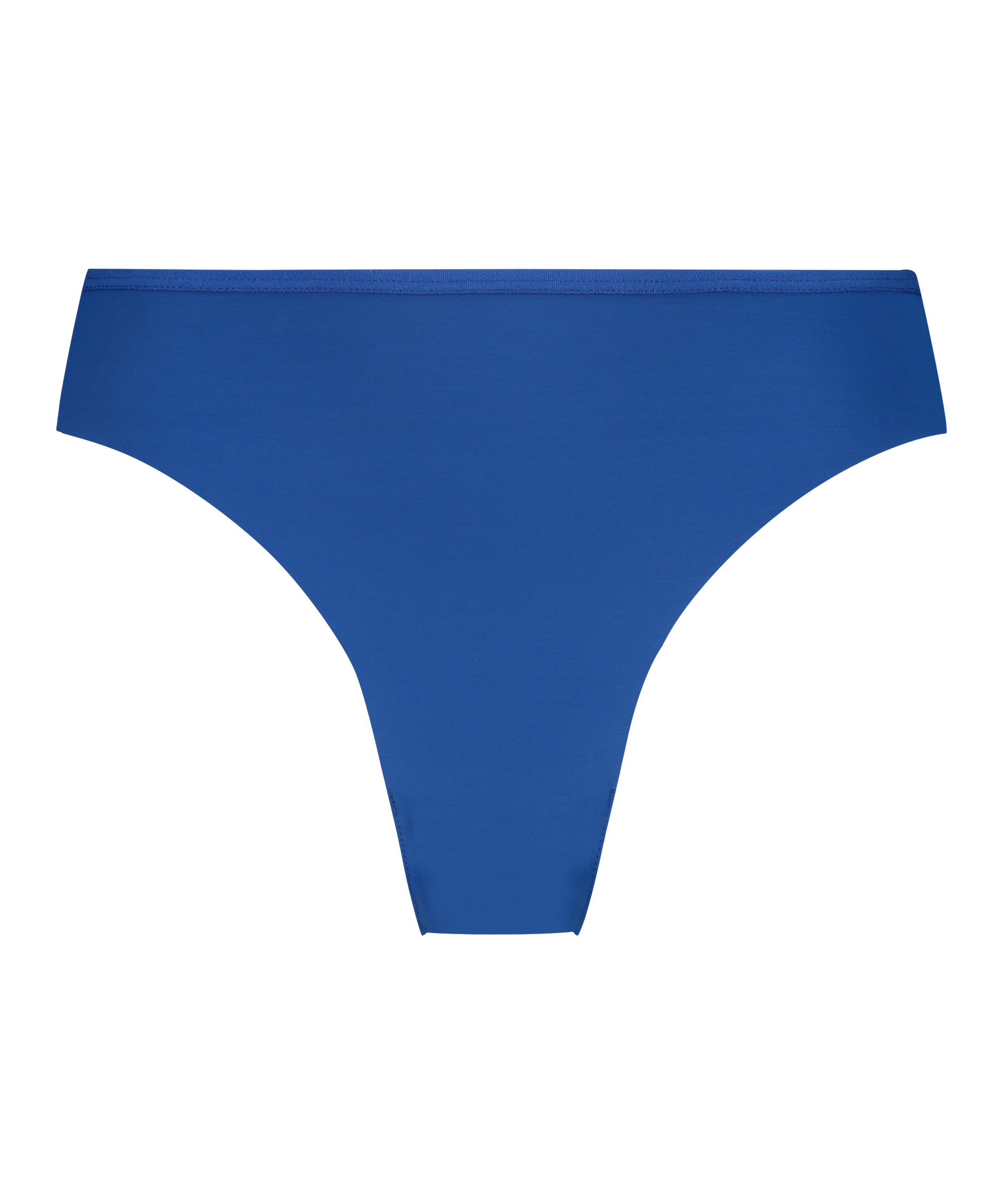 Invisible brasiliansk truse Lace Back, Blå, main