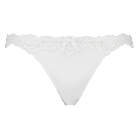 G-streng Secret Lace, Hvit