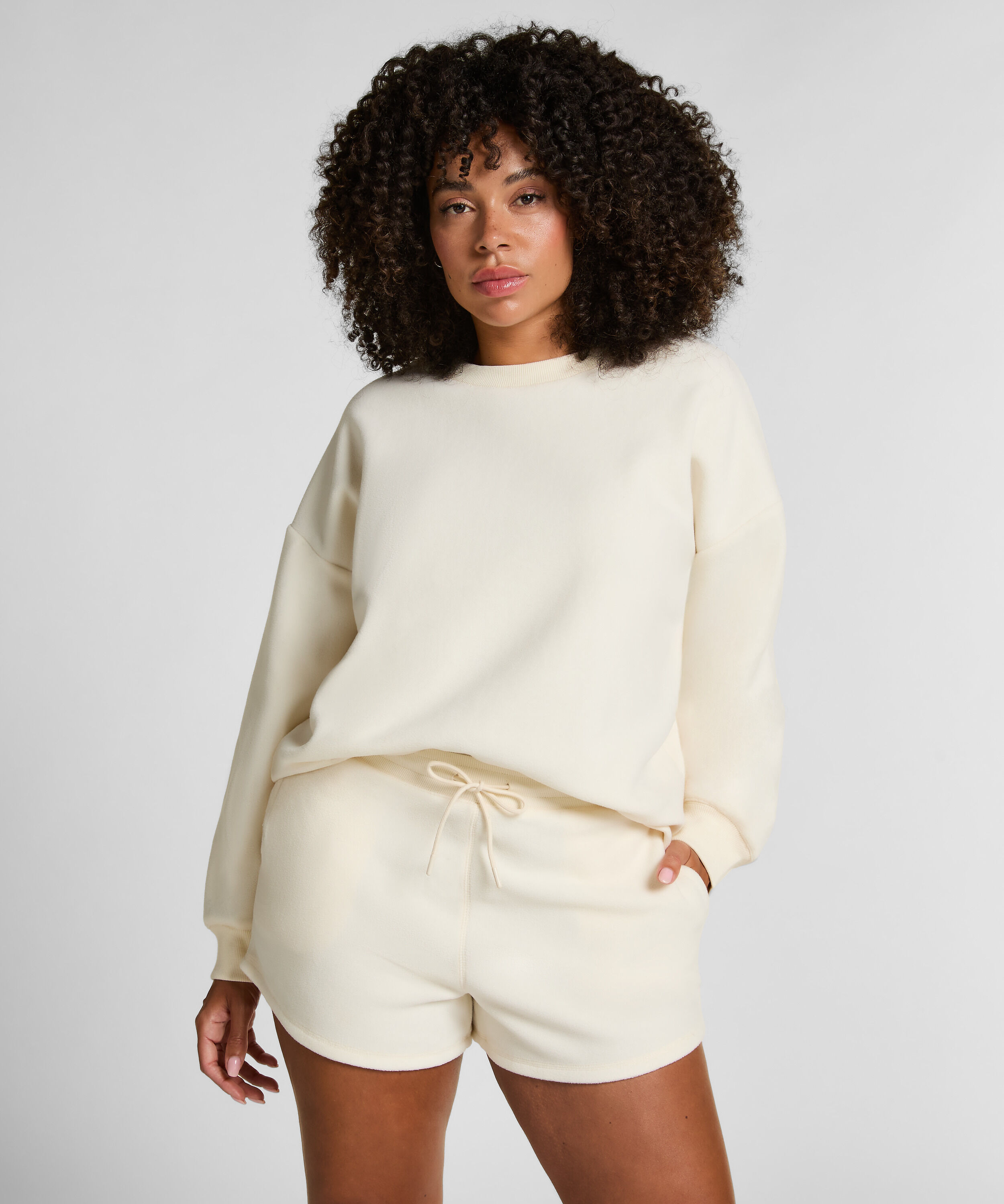 Short sporty fleece