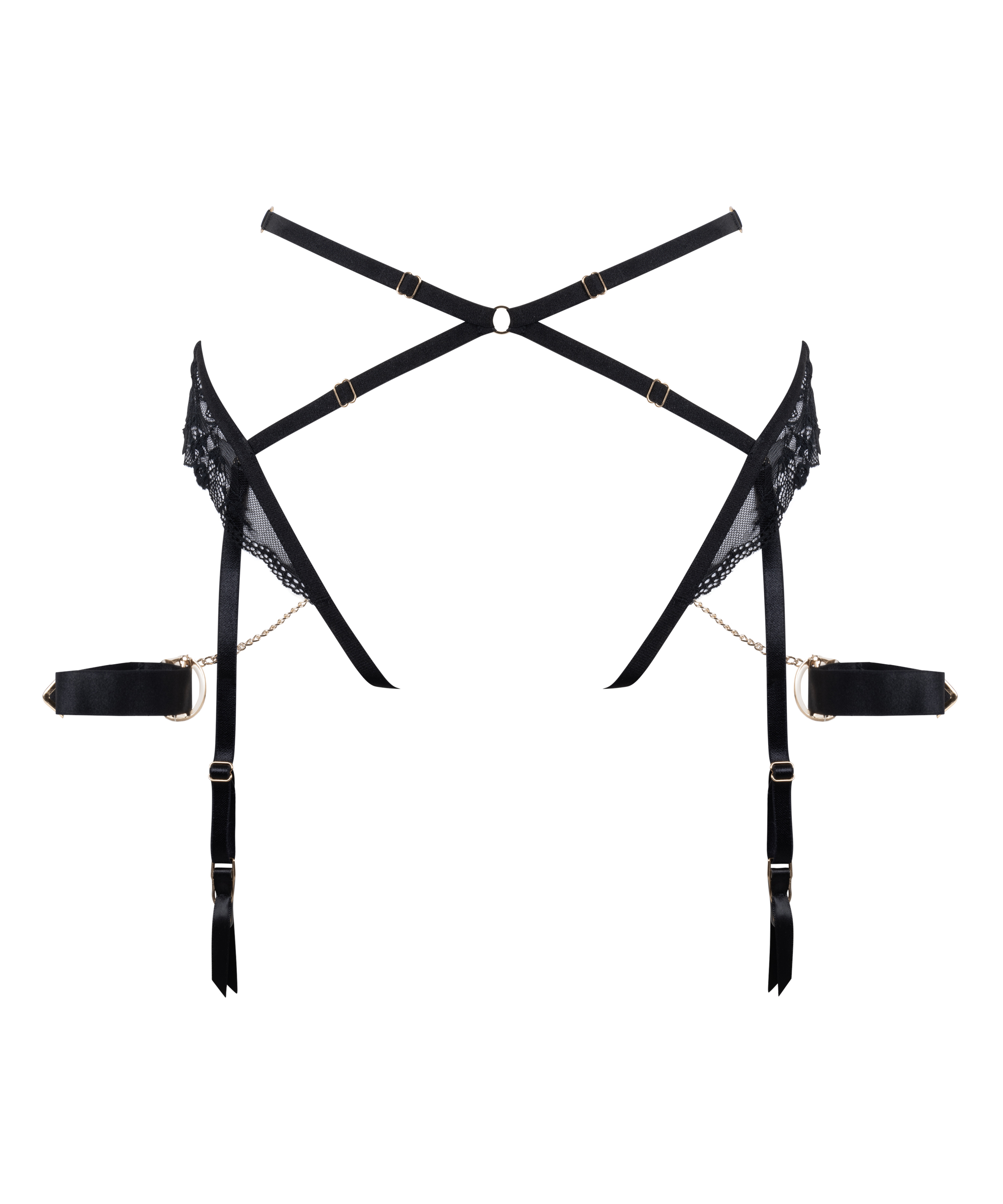 Brasiliansk truse Nadia, Svart, main