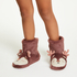 Kids Reindeer Slippers, Lilla