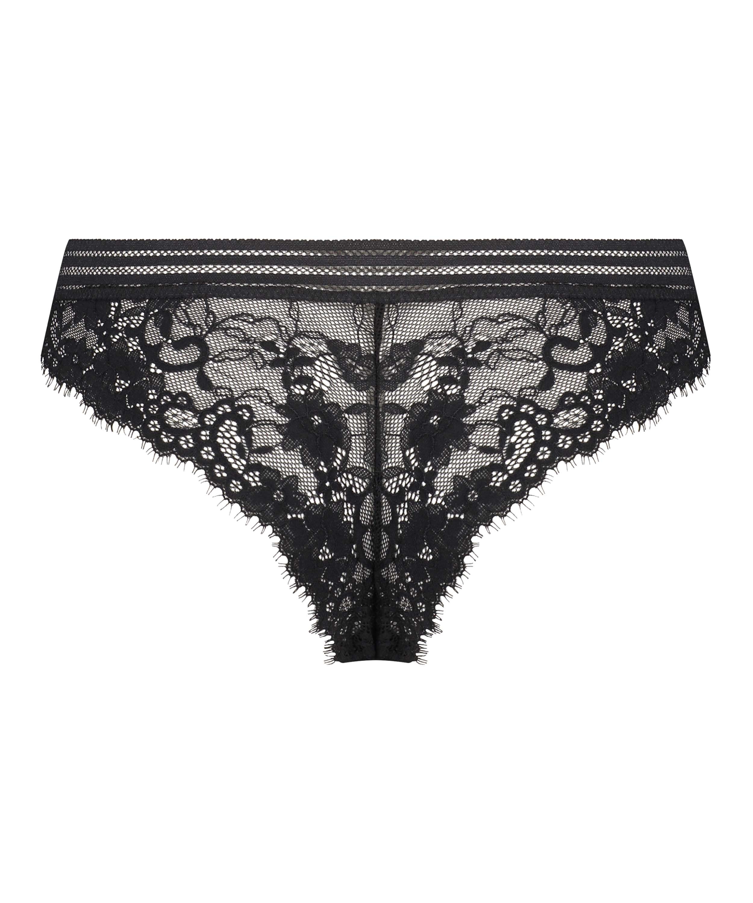 Samira brasiliansk truse, Svart, main