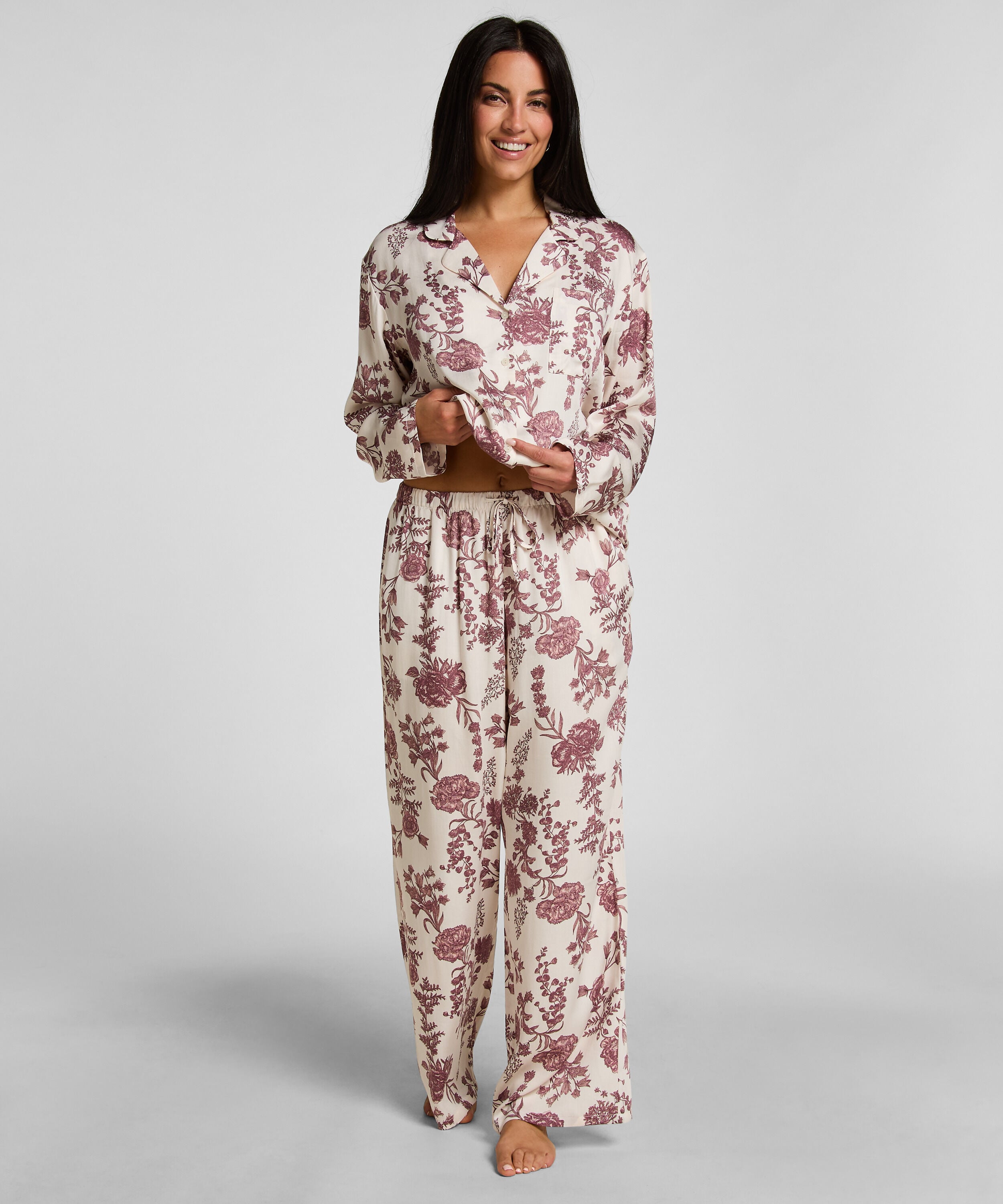 Pyjamasbukse Woven Print