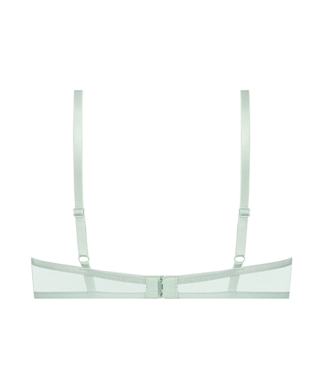 Vattert bh med bøyle Ida, Grønn