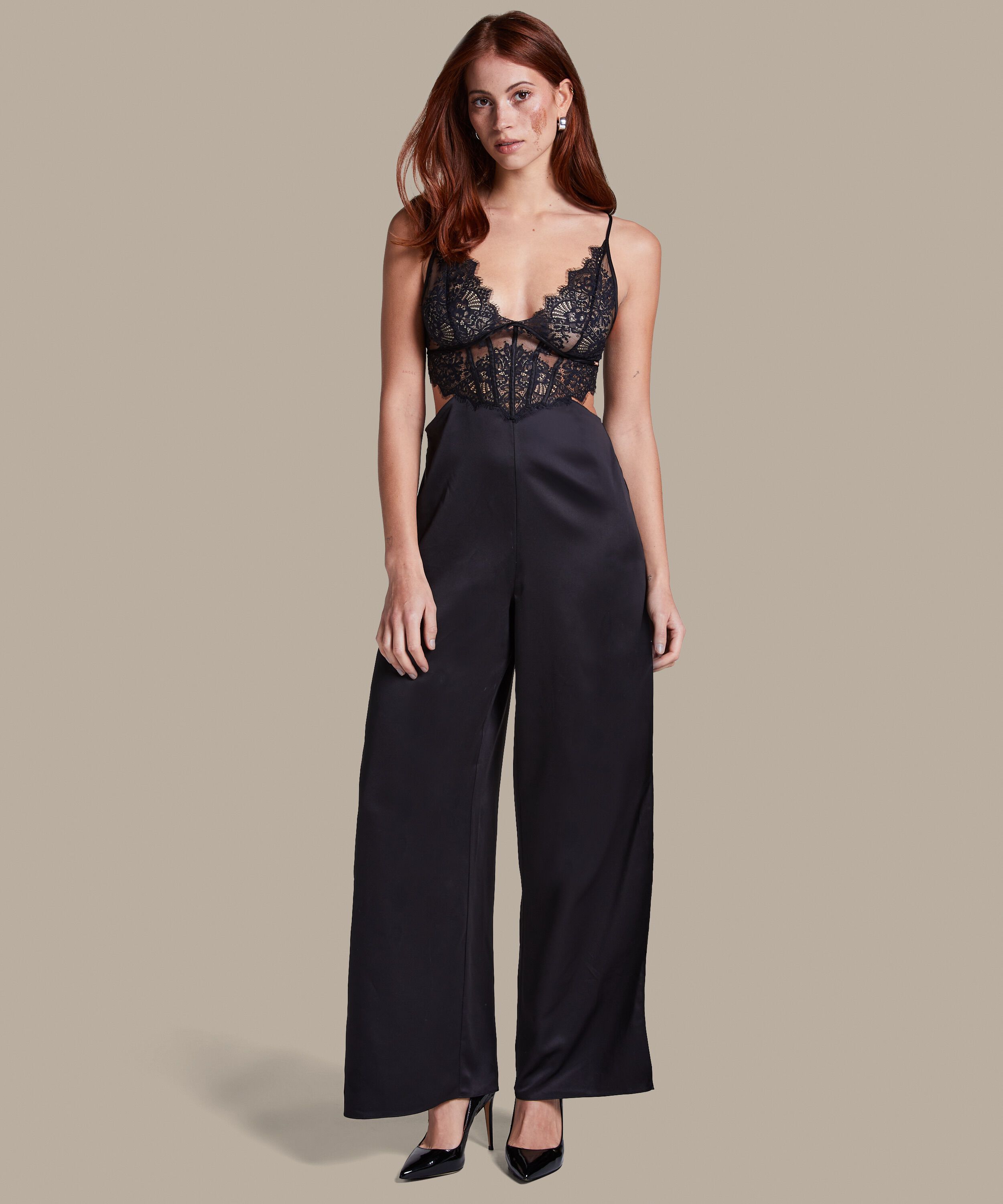 Jumpsuit Zoe, Svart