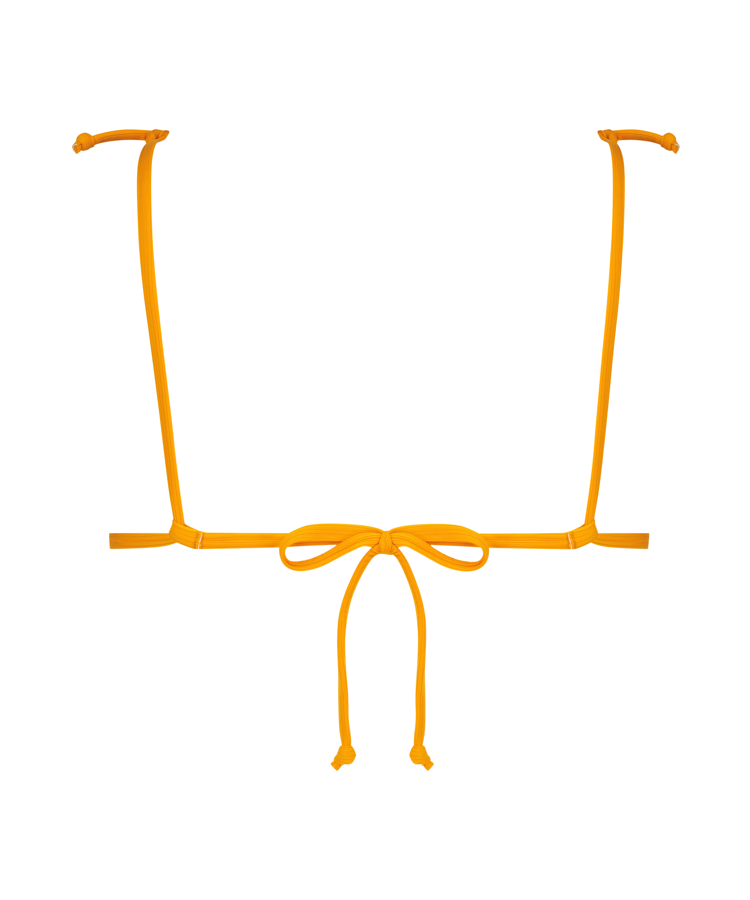 Texture triangel-bikinitopp, Svart, main