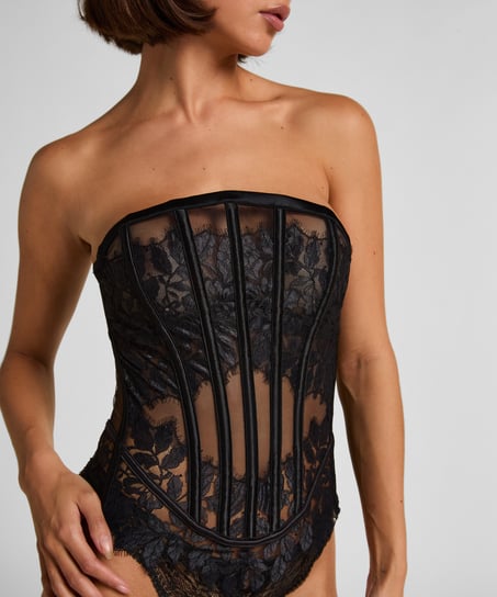 Korsett Chalice, Svart