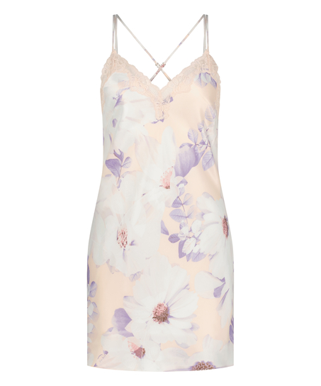 Underkjole Satin, Rosa