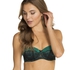 Padded strapless underwired bra  Lenka, Gr&oslash;nn
