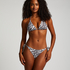 Cheeky Tanga Bikini Underdel Doha Zebra, Hvit