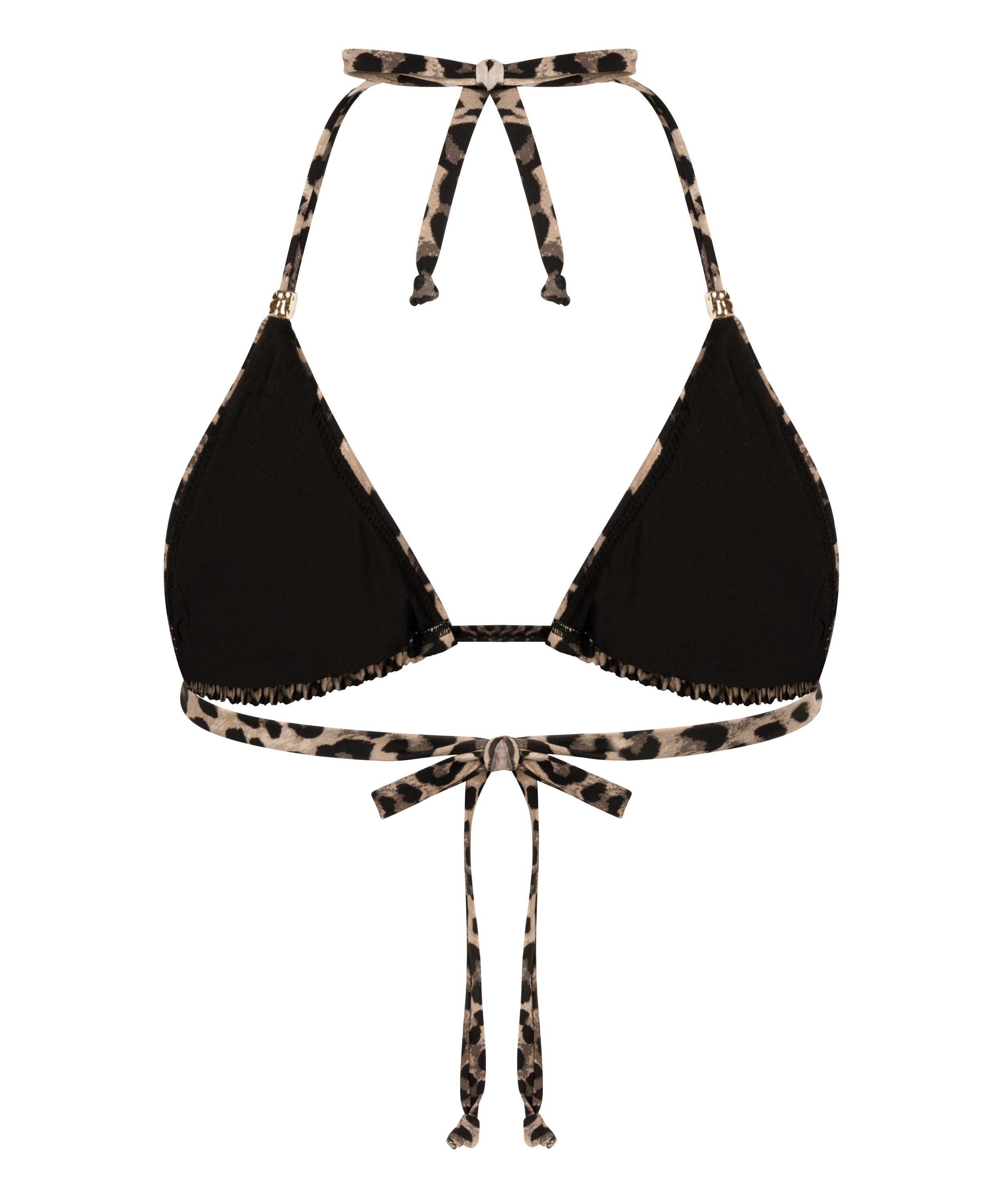 Triangle bikinitopp Animalia, Brun, main
