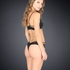 Fantasia strappy thong, Svart