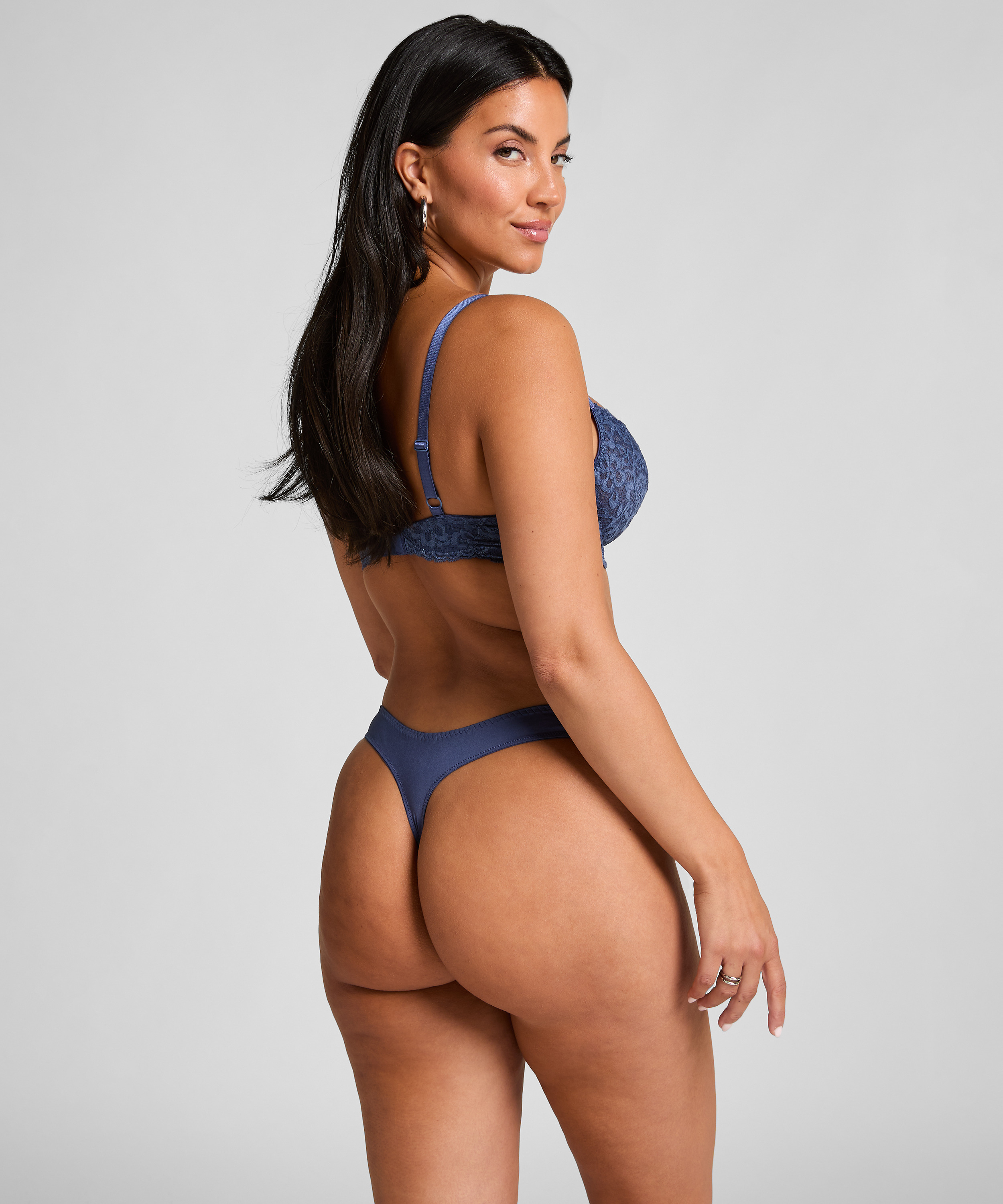 Uvattert bh med b&oslash;yle Marine, Bl&aring;, main