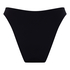 Bikinibukse med høyt ben i neopren, Svart