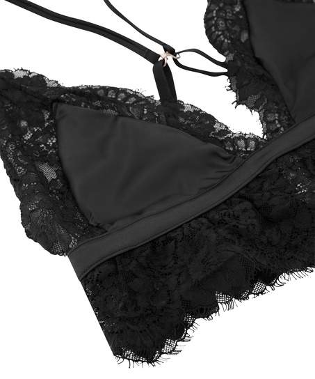 Bralette Valerie, Svart