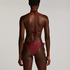 Høykuttet Bikini Underdel Yucatan, Rød
