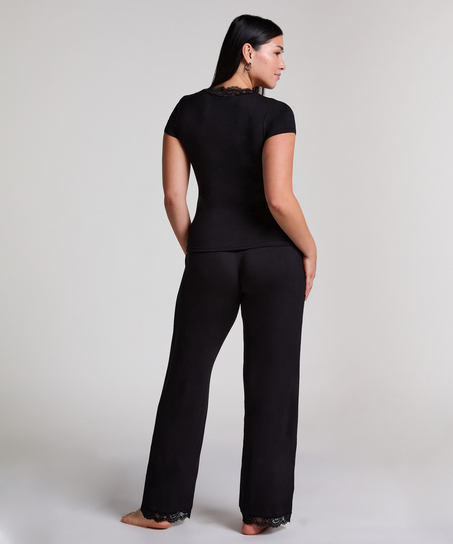 Pyjamasett Nanna, Svart