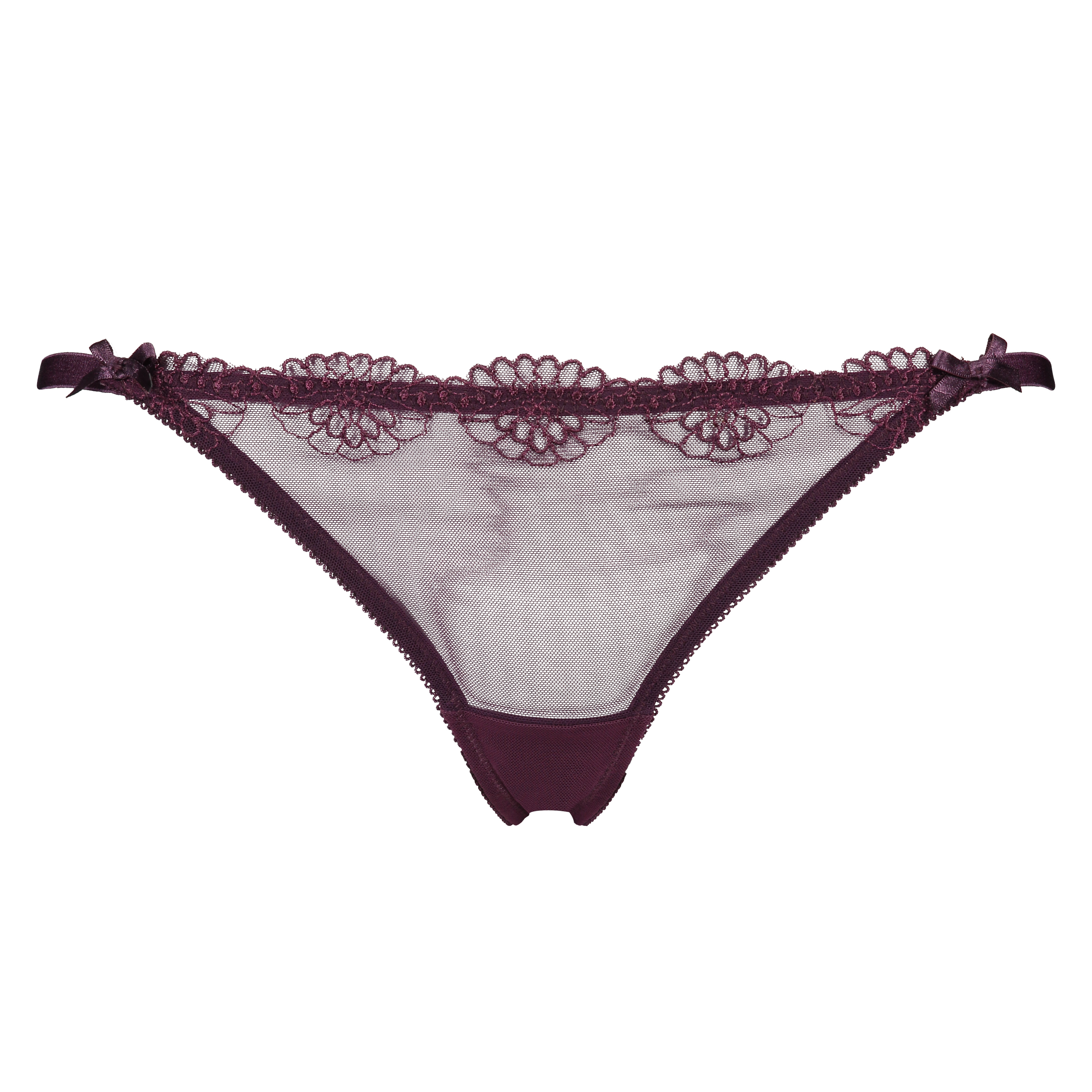 Thong Embroidered, Lilla, main