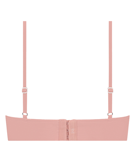 Triangle Bralette Smooth, Rosa