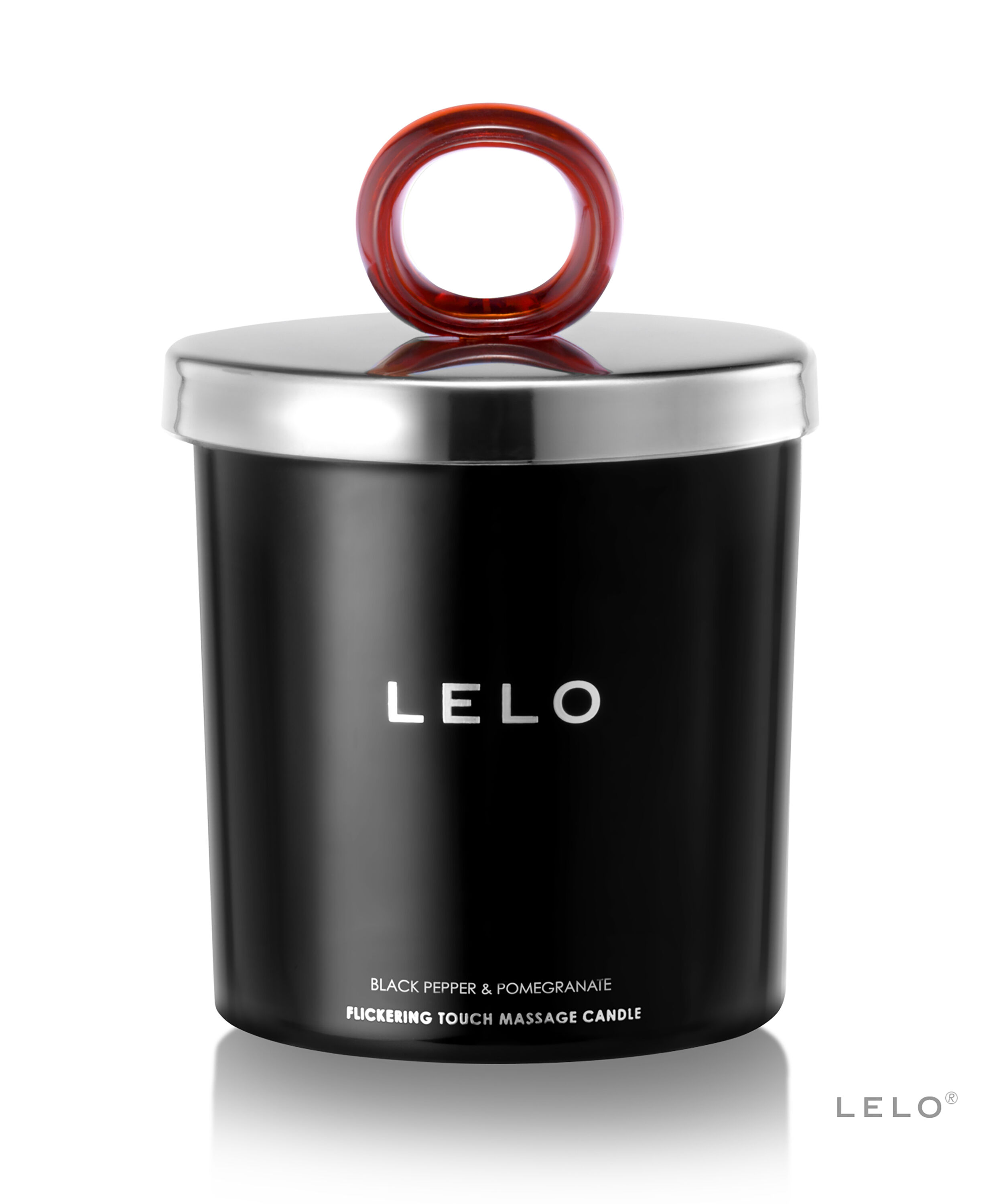 LELO Massasjelys Svart pepper & granarteple, Rosa
